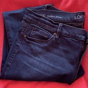 Loft Modern Skinny Jeans